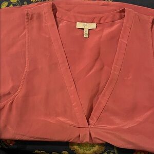 Joie Pink Blouse size x small